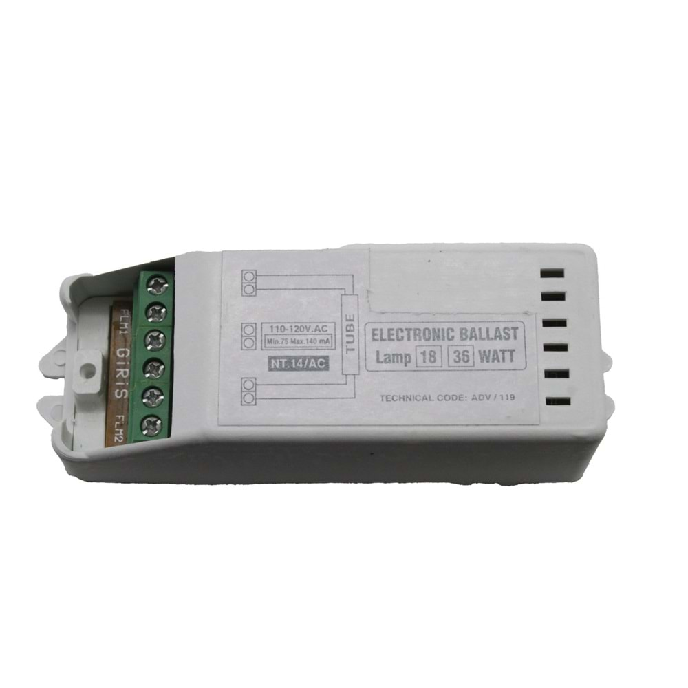 110V AC 18/36W BALAST